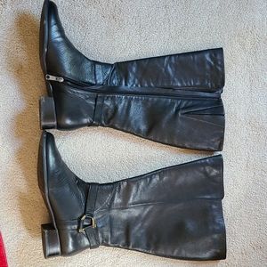 Wide Calf Boots 9.5W in Black